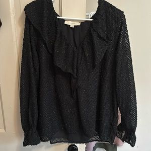 Loft Black blouse